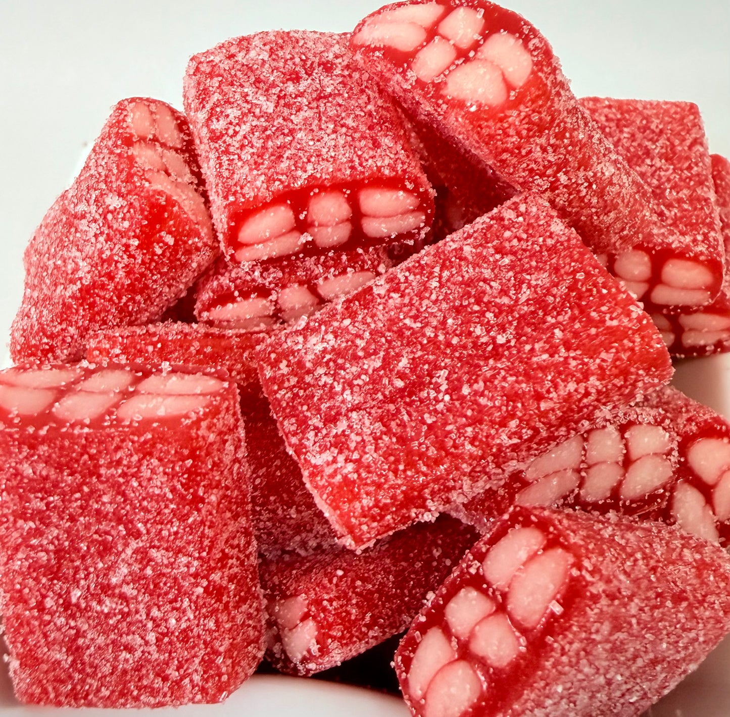 Strawberry Sour Blocks