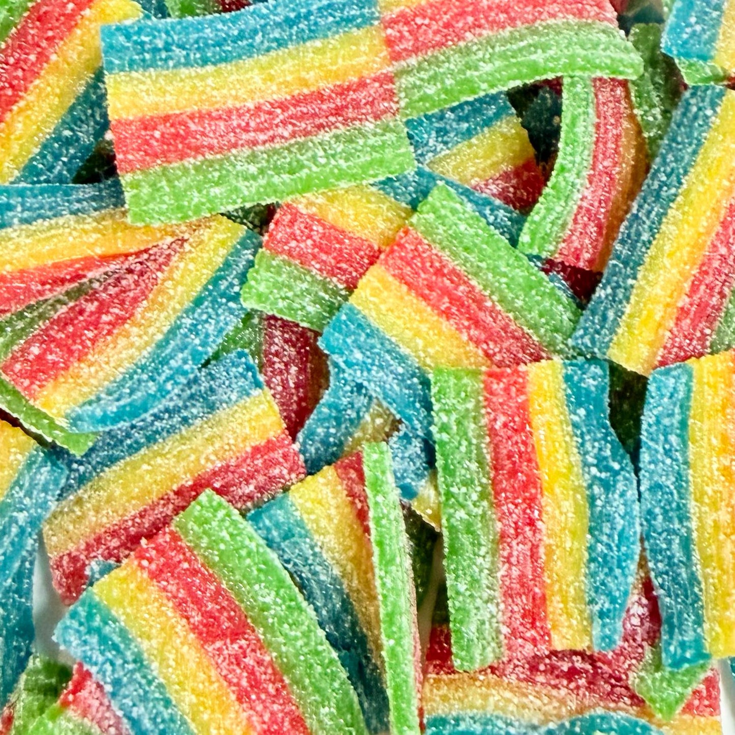 Sour Rainbow Mini Belts