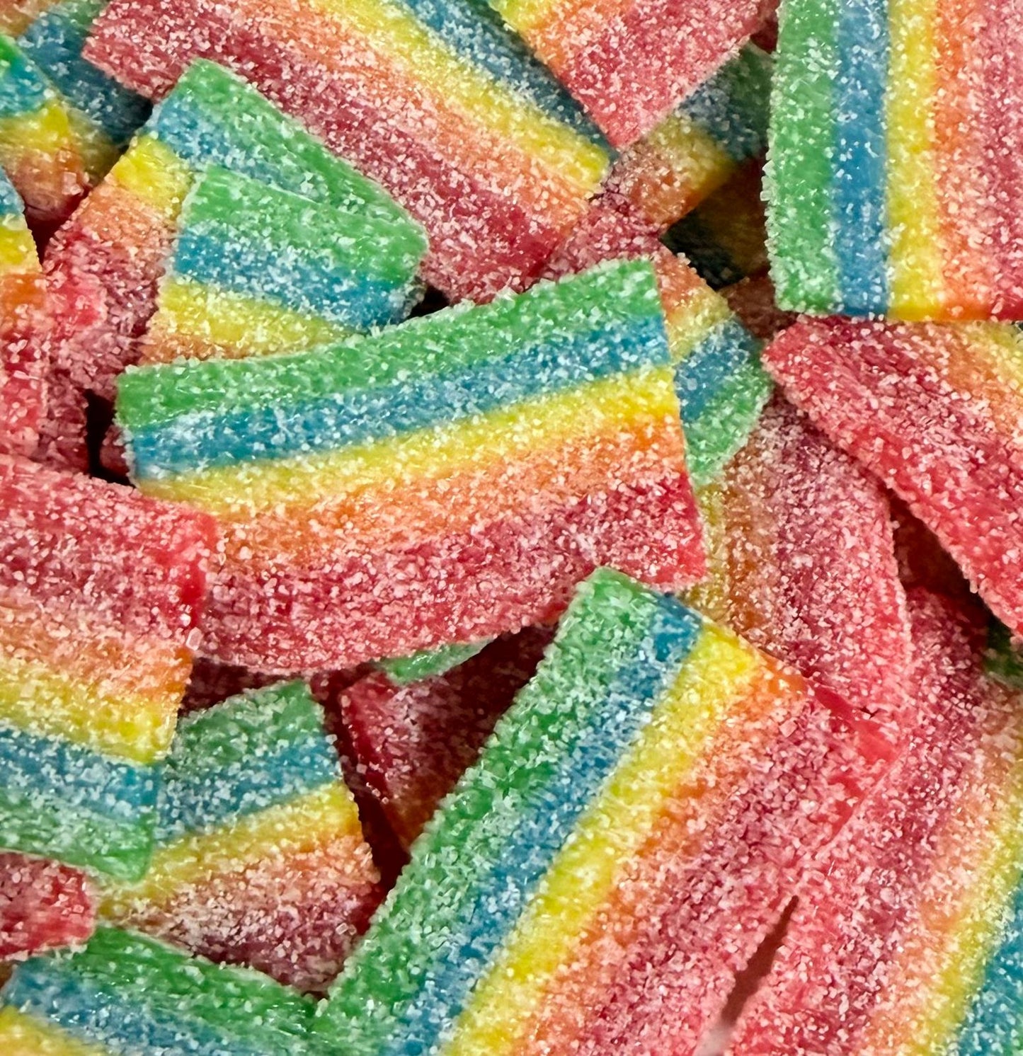 Extra Sour Mini Rainbow Belts