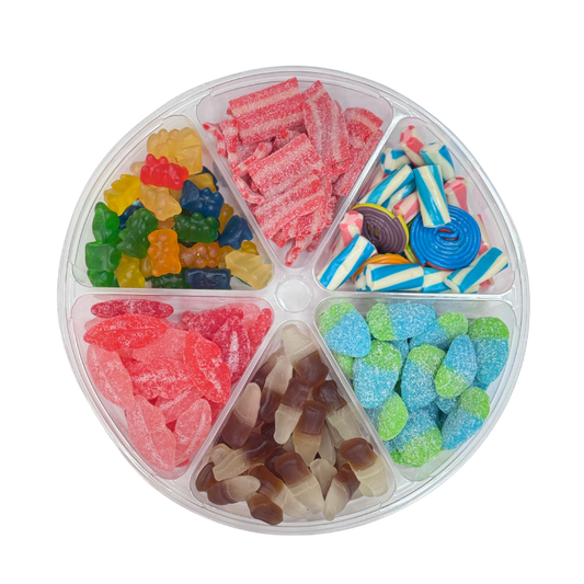 6 Section Candy Carousel